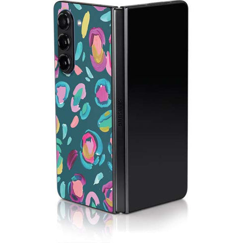 Leopard Spots by Etta Vee Galaxy Z Fold5 5G Skin